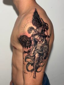 preto e cinza